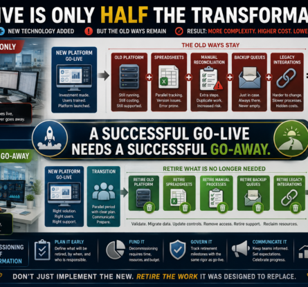 A Successful Go-Live Needs a Successful Go-Away