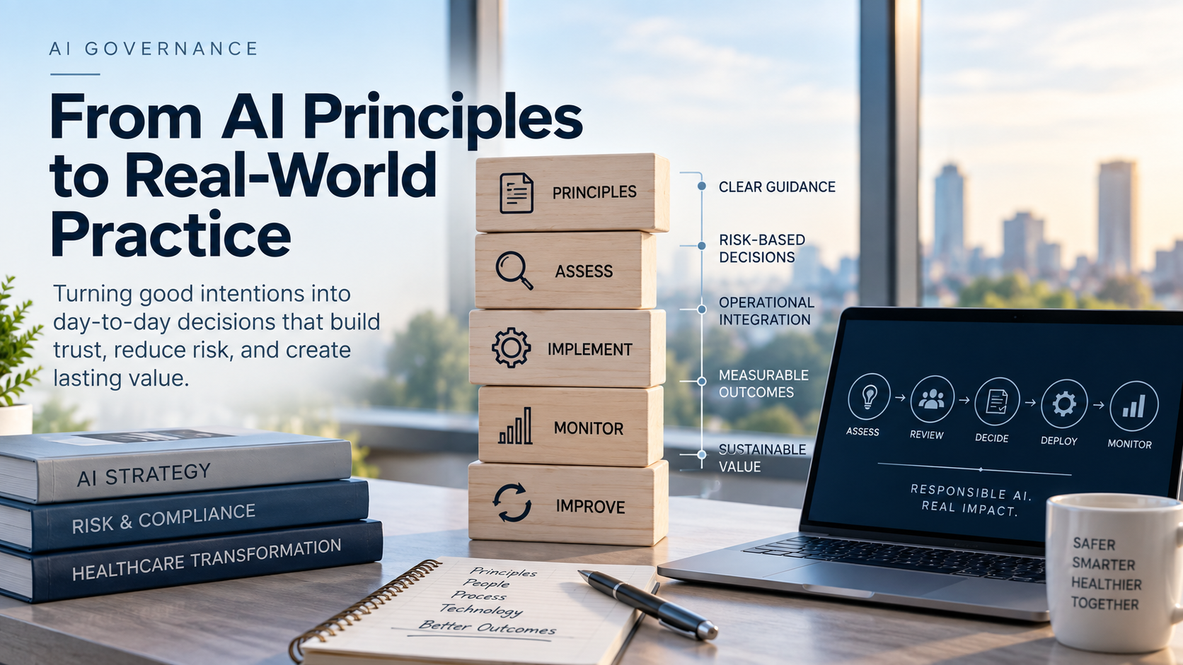 From AI Principles to Real-World Practice — healthcare AI governance moving from principles to implementation and monitoring